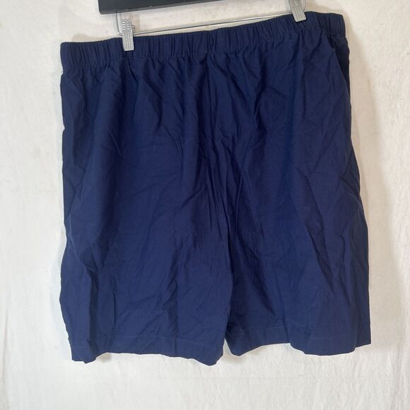 Fruit of the Loom mens Broadcloth XL Short Sleeve Top and Long Pants Pajama Set - Picture 6 of 6